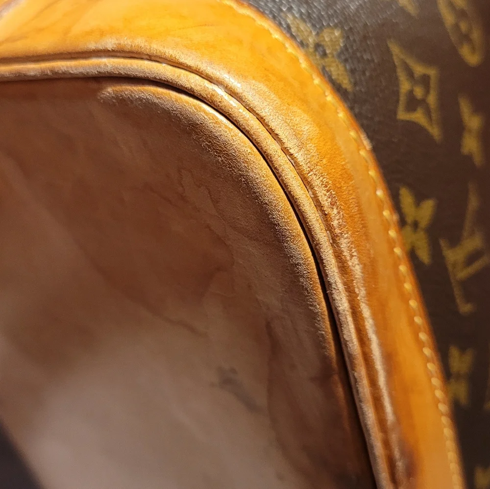 Louis Vuitton Brown Monogram Satchel - Picture 10 of 11